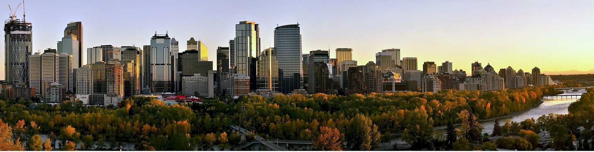 Skyline of Calgary, Canada