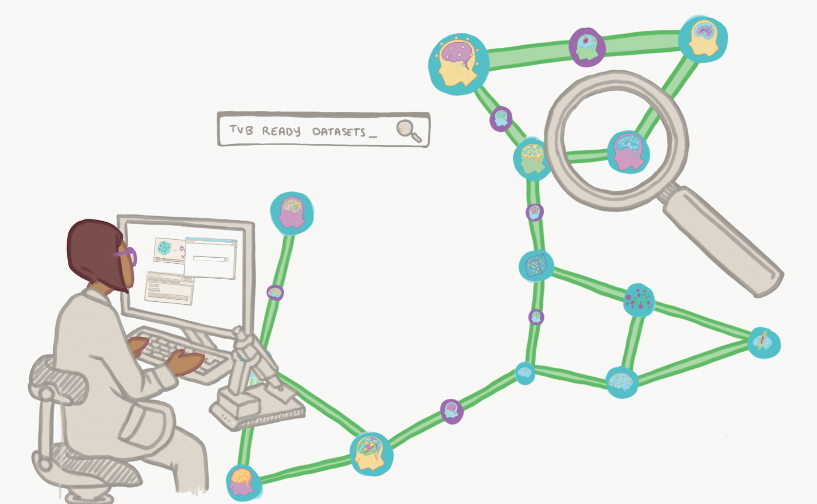 TVB ready data sets EBRAINS illustration