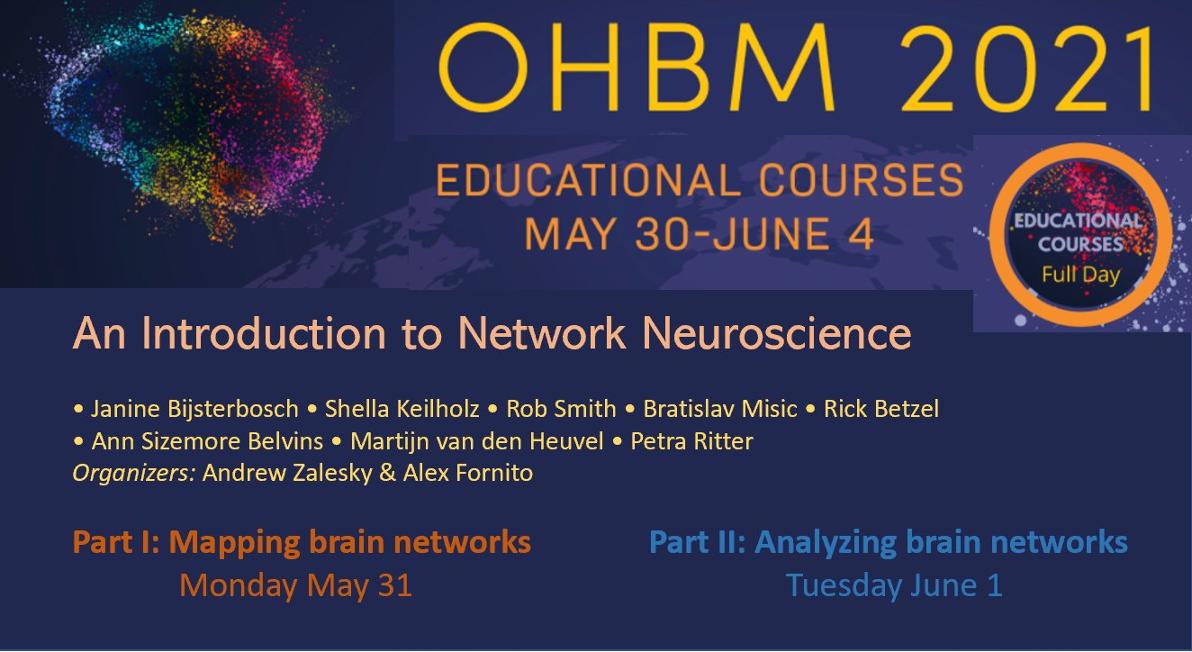 OHBM 2021 - Educational Course - Banner