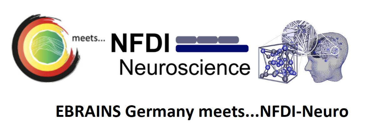 EBRAINS NFDI-Neuro - Webinar banner